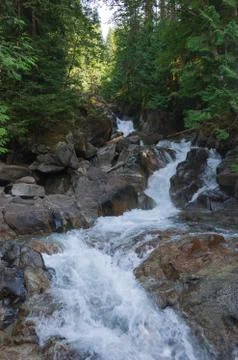 Mountain river 6 Stock Photos