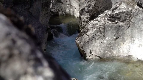 Mountain River 6 Slow Motion Stock Footage 82666028