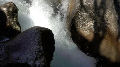 Mountain River 7 Slow Motion Stock Footage 82665895