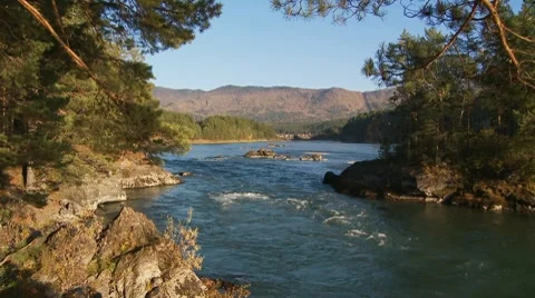 Mountain river 9 Video stock 7683754