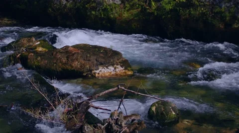 Mountain River. Abkhazia Stock Footage 68018405