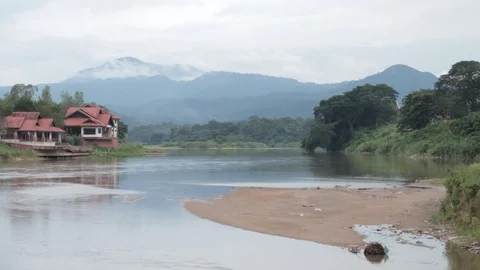 Mountain River Breeze Video stock 108525443