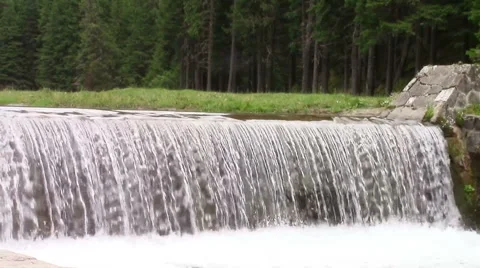 Mountain river cascade Stock-Footage 52462711