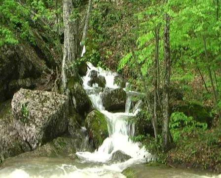 Mountain river Stock Footage