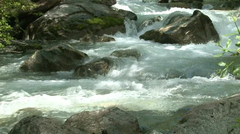 Mountain river Video stock 714085
