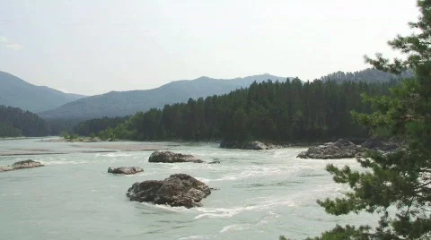 Mountain river Video stock 824134