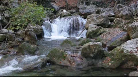 Mountain river Stock Footage 910096