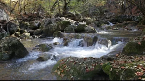 Mountain river Stock Footage 910107