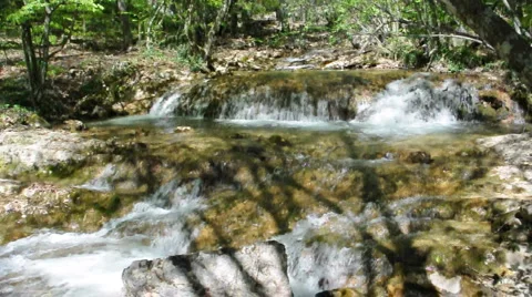 Mountain river Stock Footage 5298400