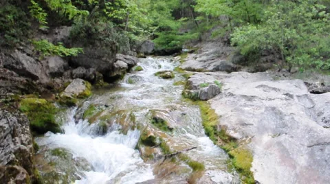 Mountain river Stock Footage 5368657