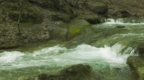 Mountain river Stock Footage 11129039