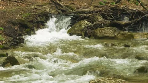 Mountain river Stock Footage 11129506