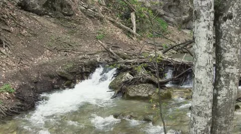 Mountain river Stock Footage 11138272