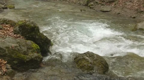 Mountain river Stock Footage 11138322