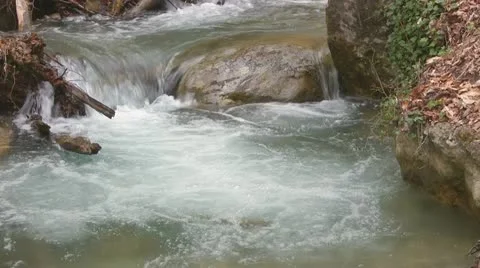 Mountain river Stock Footage 11142898