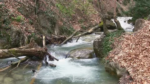 Mountain river Stock Footage 11142900