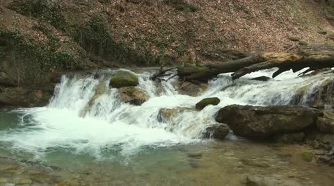 Mountain river Stock Footage 11261193
