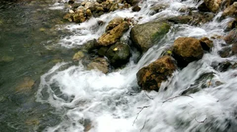 Mountain river Stock Footage 11263732