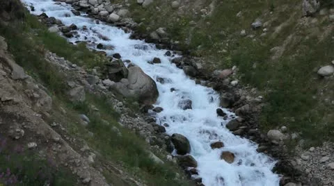 Mountain river Stock Footage 12157556