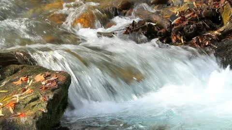 Mountain river. Stock Footage 12671355