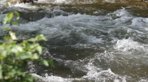 Mountain river Stock Footage 21368464