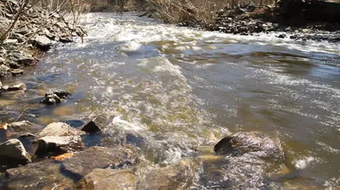 Mountain river Stock Footage 22803042