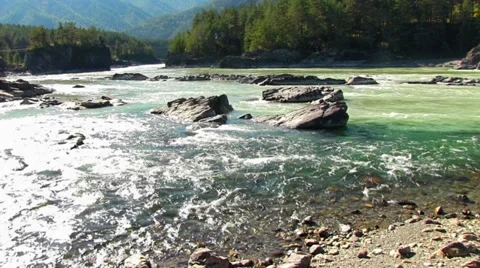 Mountain River Stock Footage 33841098