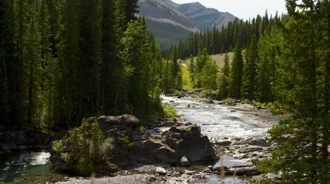 Mountain River Video stock 34288589