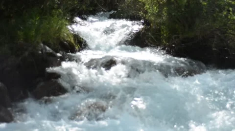 Mountain river Stock Footage 42705477