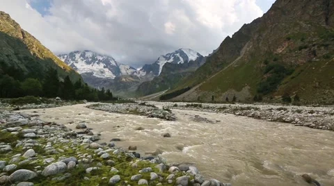 Mountain river Stock Footage 44670816