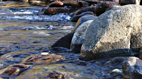 Mountain river Stock Footage 50365044