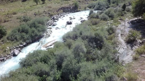 A mountain river 動画素材 54581793