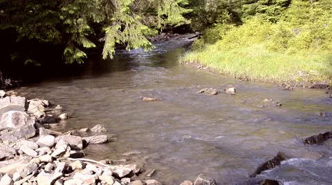 Mountain river Stock Footage 67419339