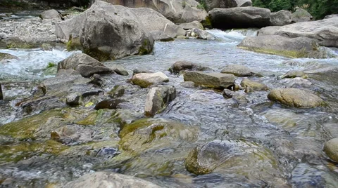 Mountain river Stock Footage