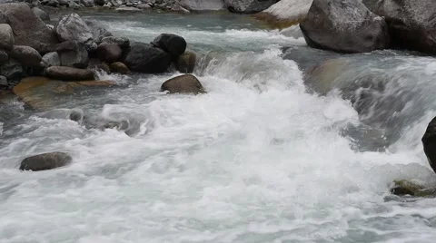 Mountain river Stock Footage 68370218