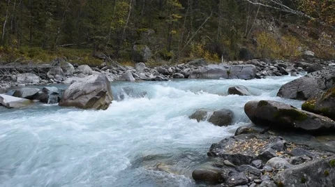 Mountain river Stock Footage 68370255
