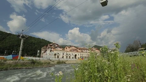 Mountain river Stock Footage 74416904