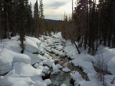 Mountain River Stock Footage