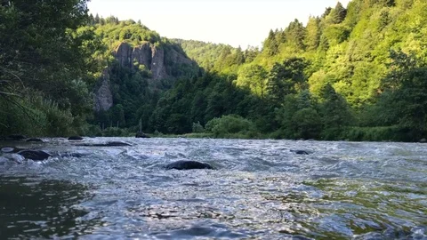 Mountain River Stock Footage