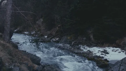 Mountain river Stock Footage 78138548