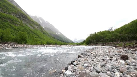 Mountain river Video stock 78480623