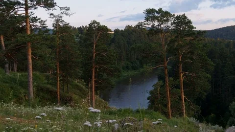 Mountain river Stock-Footage 80134457