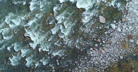 Mountain river Stock Footage 88618116