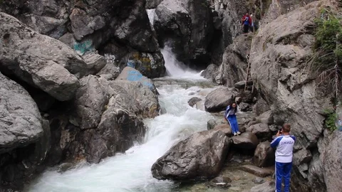 Mountain river Stock Footage 100323051