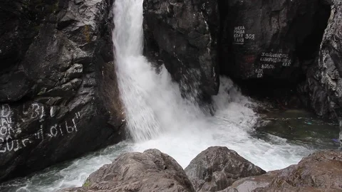 Mountain river Stock Footage 100323128