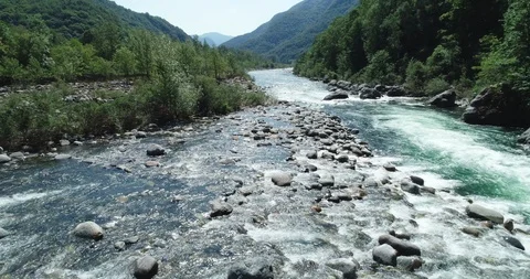 Mountain river Stock Footage 109101891