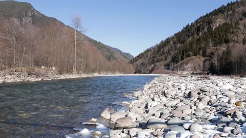 Mountain river Stock Footage 122851638
