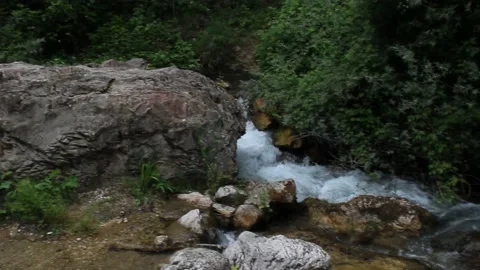 Mountain river Stock Footage 132487511