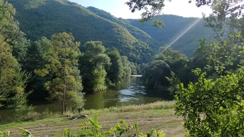 Mountain river Stock Footage 159377800