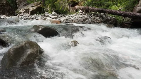 Mountain river Stock Footage 208121008